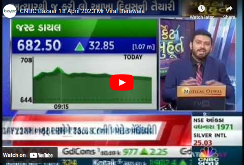 CNBC Bajaar 18 April 2023 Mr.Viral Berawala